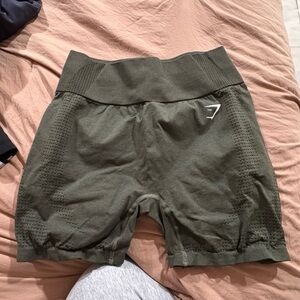Gymshark olive everyday seamless shorts